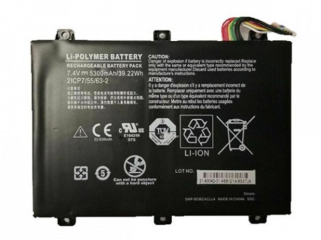 Xplore battery SMP-BOBCACLL4 5300mAh/39.22WH - 1