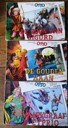 Serie strip Otto (man van Saxnot) door Gerrit Stapel
