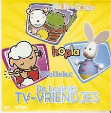DVD De Leukste TV-VRIENDJES Wolleke – Nellie & Cezar - Hopla