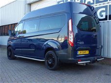 Ford Transit Custom - 9-Pers* 2.0 TDCI 130PK L2H2 Navi AC Cruis Ex BTW/BPM Lang Hoog 9 persoons