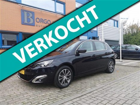 Peugeot 308 - 1.2 PureTech Allure Airco.Automaat, Navi, Leder, Pano, Nap, Bj2016 - 1