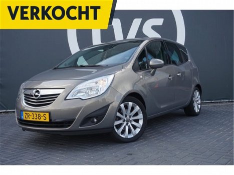 Opel Meriva - 1.4 Turbo 120 PK Cosmo AIRCO / Climate control- Parkeersensoren V+A-CRUISE CONTROL HOG - 1