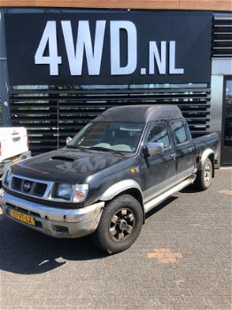 Nissan Pick-up - 2.5 TDi Double Cab 5 PERS GRIJS KENTEKEN 4X4 AIRCO € 5250 EXCL Fiscale voordelige a - 1