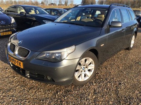 BMW 5-serie Touring - 525i Executive AUTOMAAT, NAVI, CLIMA*LEDER TOPSTAAT - 1