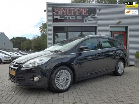 Ford Focus Wagon - 1.6 TDCI ECOnetic Lease Titanium NAVI-CLIMA-PDC V+A-XENON - 1