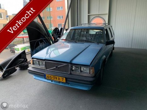 Volvo 740 - 2.4D GLE Turbo Overdrive/Automaat/lLeerbekl/Airco - 1