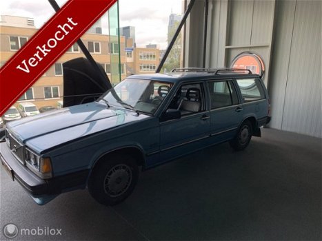 Volvo 740 - 2.4D GLE Turbo Overdrive/Automaat/lLeerbekl/Airco - 1