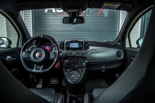 Fiat 500 Abarth - 1.4 T-Jet 595 Turismo, 165 PK, Navigatie, Leder, Automaat, Beats, Bi/Color, 2016, - 1