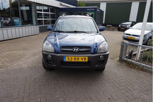 Hyundai Tucson - 2.0i 4WD Style , blauw, 165dkm. RIJKLAARPRIJS incl nw apk/beurt & 6 mnd bovag garan - 1