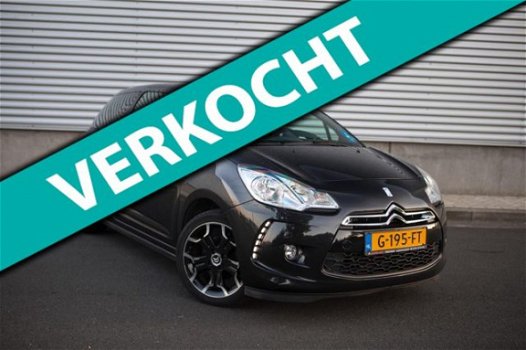 Citroën DS3 - 1.6 So Chic in Black - AIRCO - SPORTSTOELEN - HIFI SOUND - VEEL OPTIES - ONDERHOUDEN - 1