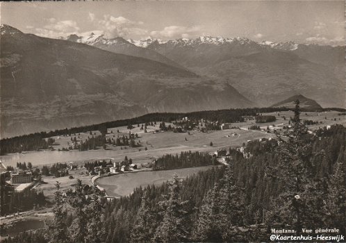 Frankrijk Montana, Vue generale - 1