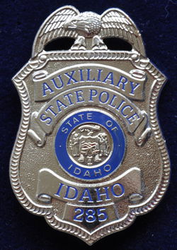 Amerikaanse politie badge Idaho state police USA
