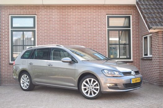 Volkswagen Golf Variant - 1.4 TSI 140pk DSG Highline Xenon Ecc Pdc Leder Massage Navigatie - 1