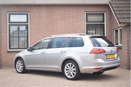 Volkswagen Golf Variant - 1.6 TDI 110pk Highline Ecc Pdc Camera Leder Massage Navigatie - 1