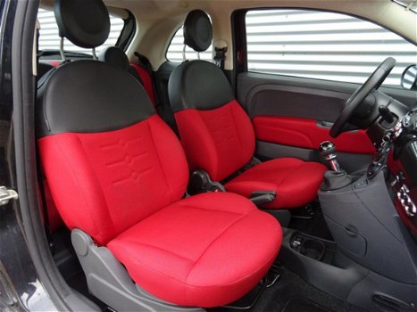 Fiat 500 - 1.2 Easy / Top conditie / Airco / Rode bekleding / - 1