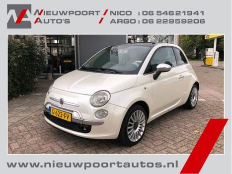 Fiat 500 - 1.3 JTD Lounge Panoramadak, Airco, Lmv - 1