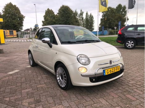 Fiat 500 - 1.3 JTD Lounge Panoramadak, Airco, Lmv - 1