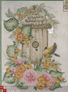 Sale-Bucilla Pakket Birdhouse with floral