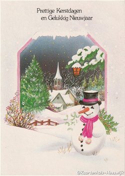 Prettige Kerstdagen en Gelukkig Nieuwjaar 1989 - 1