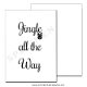 Kerst kaart quote dreaming of a white christmas A6 - 2 - Thumbnail