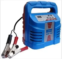 Automatische acculader 15 A voor alle soorten ook GEL 6/12 V