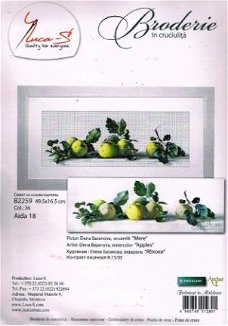 AANBIEDING LUCA's  GROOT BORDUURPAKKET " APPELS " B 2259