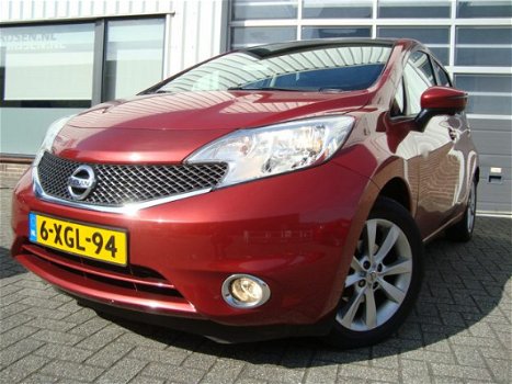 Nissan Note - TEKNA 360 CAMERA NAVIGATIE CAMERA CRUISE LMV TREKHAAK HALF LEDER - 1