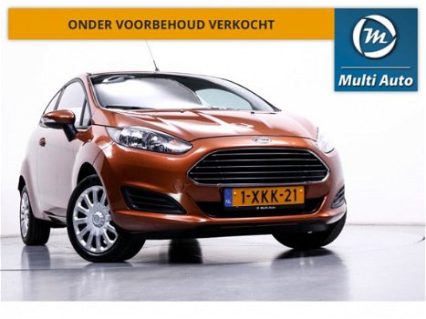 Ford Fiesta - 1.0 Style 1e Eigenaar 94dKM Navi Airco - 1