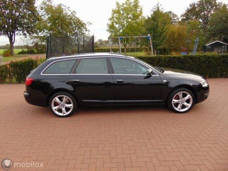 Audi A6 Avant - 2.4 Pro Line, Bj 2007, Zwart Mett, 18-Inch, Automaat, Navi/PDC/Xenon - 1