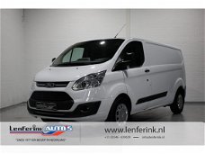 Ford Transit Custom - 2.0 TDCi 130 pk L2H1 Automaat Trend Airco, Cruise Control, PDC V+A Lease v.a 2