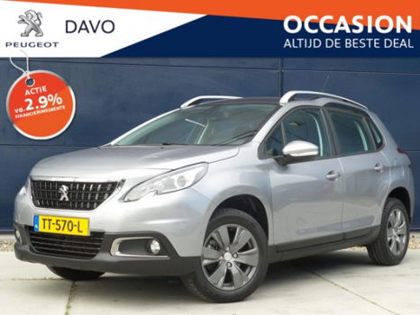 Peugeot 2008 - 1.2 130pk 6Bak Blue Lion NAVIGATIE en PANORAMA en VELGEN - 1