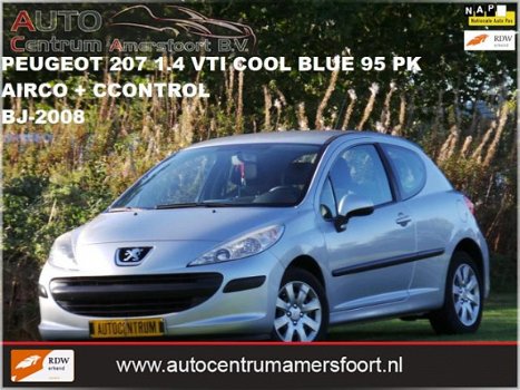 Peugeot 207 - 1.4 VTi Cool 'n Blue ( AIRCO + INRUIL MOGELIJK ) - 1