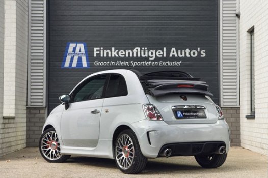 Fiat 500 C - 1.4 T-Jet Abarth 135 pk , Xenon, Nardo Grey - 1