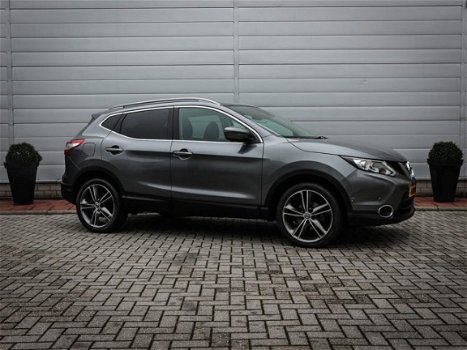 Nissan Qashqai - 1.6 Tekna | Clima | Cruise | Navi | Panoramadak | Leer | Stoelverwarming | - 1