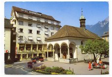 L041 Brunnen am Vierwaldstattersee Hotel Brunnerhof / Zwitserland