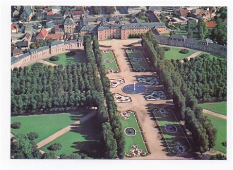 L054 Schwetzingen bei Heidelberg Schloss mit Schlossgarten / Duitsland - 1