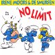 Irene Moors & De Smurfen ‎– No Limit (2 Track CDSingle) - 1 - Thumbnail