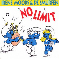 Irene Moors & De Smurfen ‎– No Limit  (2 Track CDSingle)