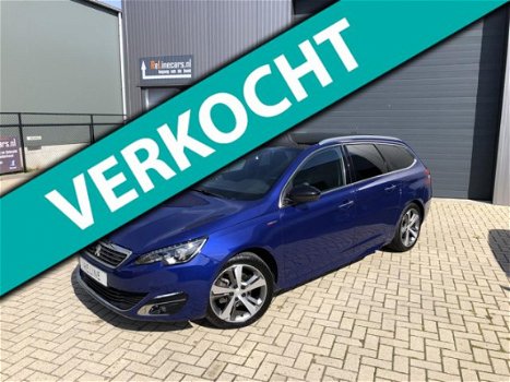 Peugeot 308 SW - 1.2 PureTech Blue Lease GT-line VolLeer/MASSAGE/Trekhaak/Pano/KeyLess - 1