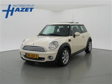 Mini Mini Cooper - 1.6 AUT. + PANORAMA / LEDER / STOELVERWARMING - 1