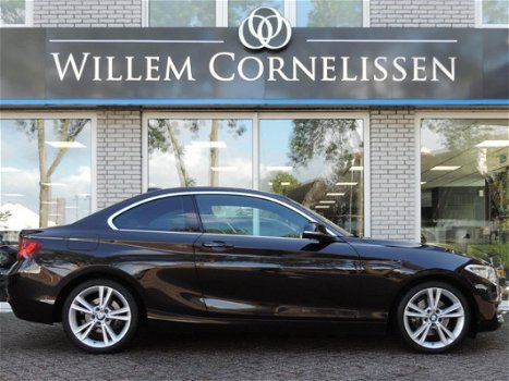 BMW 2-serie Coupé - 220d High Executive Aut. Leder Xenon Sportstoelen Navi Professional Stoelverwarm - 1