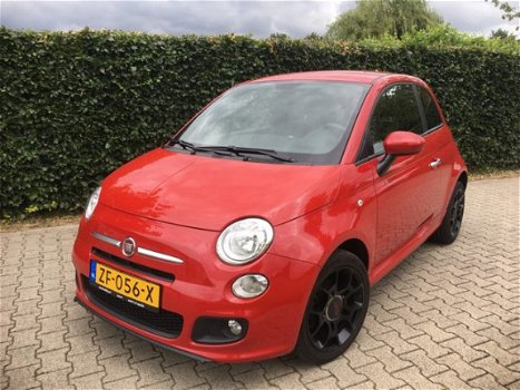 Fiat 500 - 1.2 Lounge sport cabrio diverse op voorraad - 1