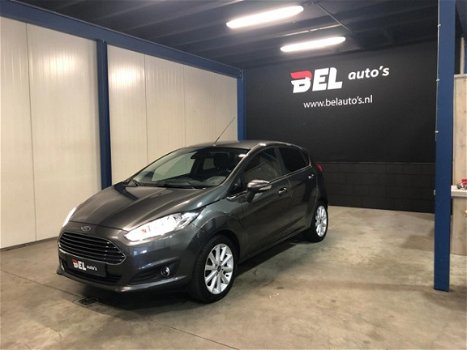 Ford Fiesta - 1.0 EcoBoost Titanium LAGE KM Zeer zuinige motor Bouwjaar 2017 NW APK, PDC, BTW Auto - 1