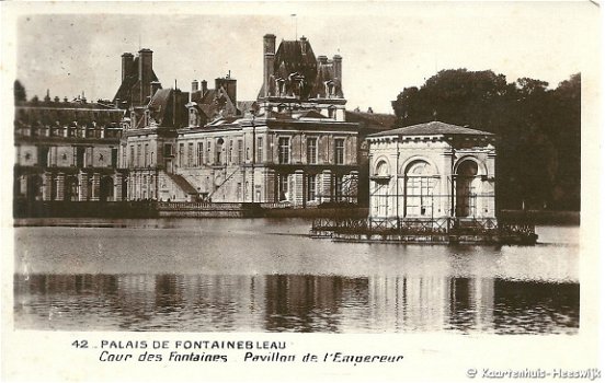 Frankrijk Palais de Fontainebleau - 1
