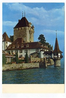 L085 Thuner see mit Schloss Oberhofen / Zwitserland