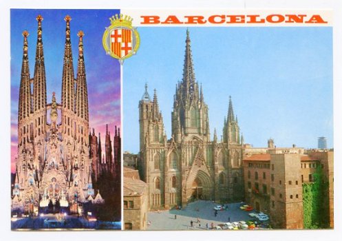 L089 Barcelona Sgda Familia - Catedral / Spanje - 1