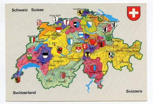 L095 Zwitserland Schweiz Suisse - Geografie - 1