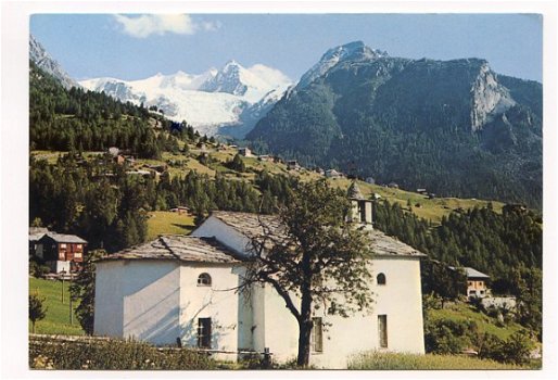 L098 Ried ob St. Niklaus und Grachen Kapelle in Rittinen miet Riedgletscher / Zwitserland - 1