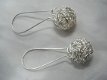 1001 oorbellen bruidsoorbellen zilver met gratis sieradendoosje voor de bruid - 3 - Thumbnail