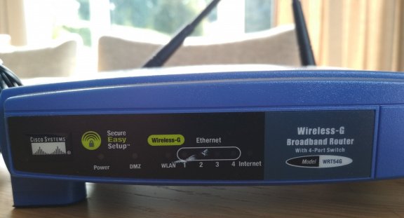 Router, wireless-G, Linksys - 2